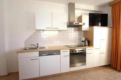 Küche/Küchenzeile in der Unterkunft Ferienhaus Brandacher