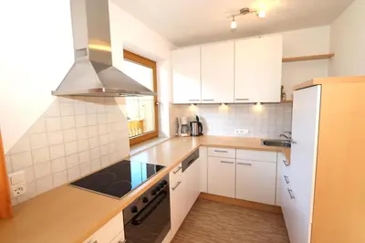 Küche/Küchenzeile in der Unterkunft Ferienhaus Brandacher