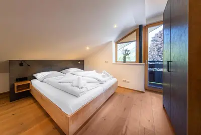 Ein Bett oder Betten in einem Zimmer der Unterkunft Appartement Gernkogelblick