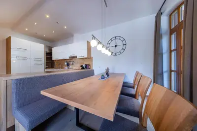 Küche/Küchenzeile in der Unterkunft Appartement Gernkogelblick