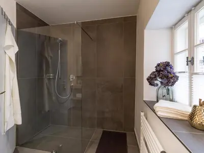 Ein Badezimmer in der Unterkunft Zentral