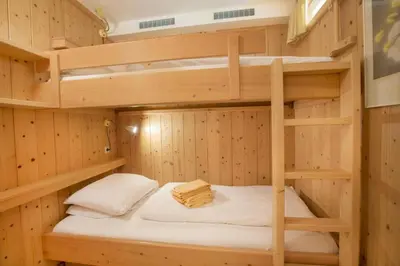 Ein Bett oder Betten in einem Zimmer der Unterkunft Wiesberger 62 Top 6