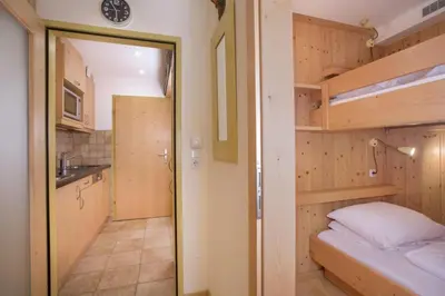 Ein Bett oder Betten in einem Zimmer der Unterkunft Wiesberger 62 Top 6
