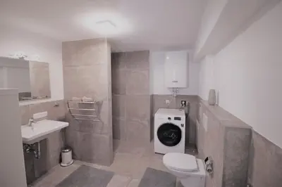 Ein Badezimmer in der Unterkunft Kössen Dorf 41 TOP4
