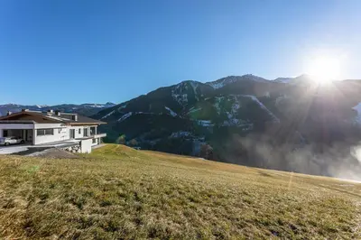 Naturlandschaft in der Nähe des Aparthotels