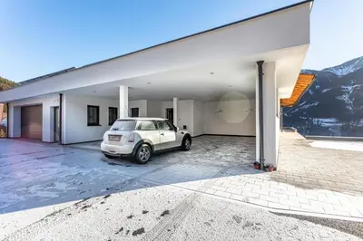 Das Gebäude in dem sich das Aparthotel befindet