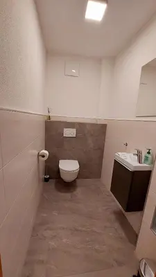 Ein Badezimmer in der Unterkunft Apart Haselbach