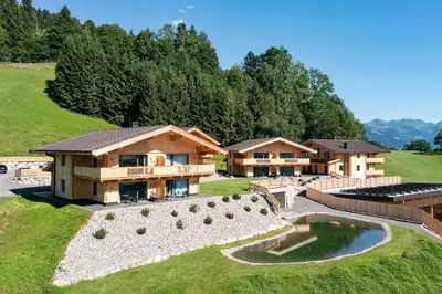 Naturlandschaft in der Nähe des Ferienhauses
