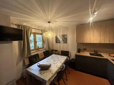Küche/Küchenzeile in der Unterkunft Appartement Juri