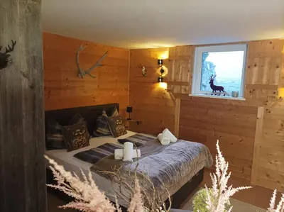 Ein Bett oder Betten in einem Zimmer der Unterkunft Haus Frankl