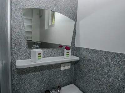 Ein Badezimmer in der Unterkunft Chalet in Hollersbach near Kitzbühel Ski Lift
