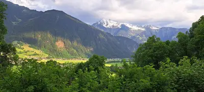 Naturlandschaft in der Nähe der Ferienwohnung
