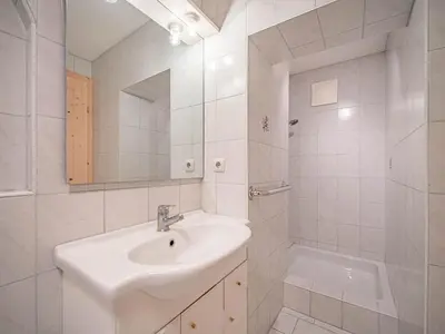 Ein Badezimmer in der Unterkunft Glonersbühelhof Top 4
