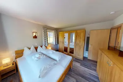 Ein Bett oder Betten in einem Zimmer der Unterkunft Ski in Ski Out neu und gehoben JokerCard inklusive