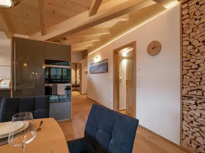 Küche/Küchenzeile in der Unterkunft Luxusappartement Alpenliebe