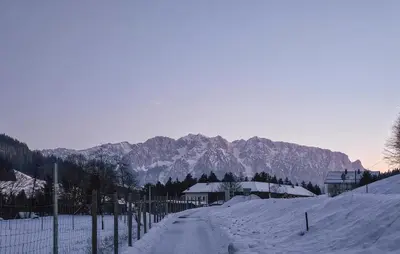 Ferienwohnung Niederndorferb im Winter