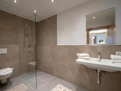 Ein Badezimmer in der Unterkunft Appartement Hagenberger