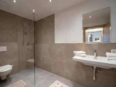Ein Badezimmer in der Unterkunft Appartement Hagenberger