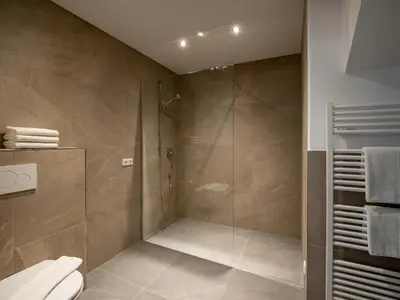 Ein Badezimmer in der Unterkunft Appartement Hagenberger