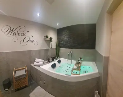 Ein Badezimmer in der Unterkunft Appartement Krismer