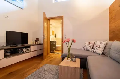 TV/Unterhaltungsangebot in der Unterkunft Ferienwohnung Kirchmair