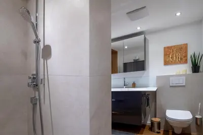 Ein Badezimmer in der Unterkunft Ferienwohnung Kirchmair