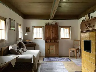 Grundriss der Unterkunft Ferienhaus Lindaubachgütl