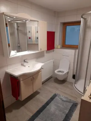 Ein Badezimmer in der Unterkunft Ferienwohnung Rose