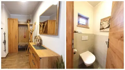 Ein Badezimmer in der Unterkunft Alpen Chalets Zell am See