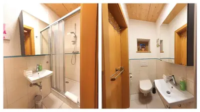 Ein Badezimmer in der Unterkunft Alpen Chalets Zell am See