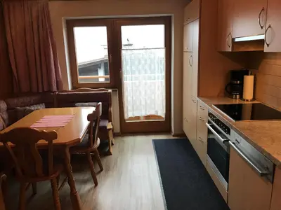Küche/Küchenzeile in der Unterkunft Appartement Anja