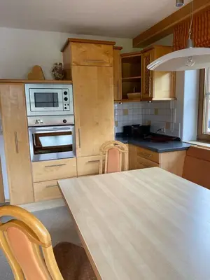 Küche/Küchenzeile in der Unterkunft Appartement Pargger