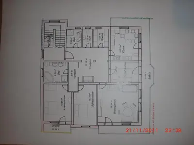 Grundriss der Unterkunft Appartement Pargger
