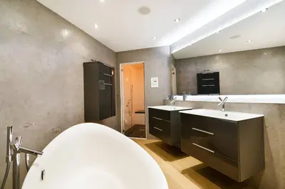 Ein Badezimmer in der Unterkunft Kitz-Heart Apartments by Alpine Host Helpers