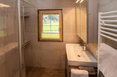Ein Badezimmer in der Unterkunft Hauser Kathrin und Martin
