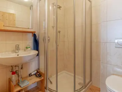 Ein Badezimmer in der Unterkunft Haus Fernwald