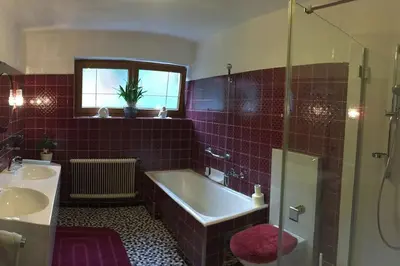 Ein Badezimmer in der Unterkunft Apartment Gruber
