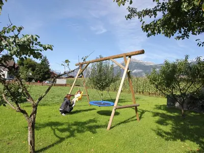 Ein Kinderspielbereich in der Unterkunft Chalet in Reith near Ski Juwel Alpbachtal