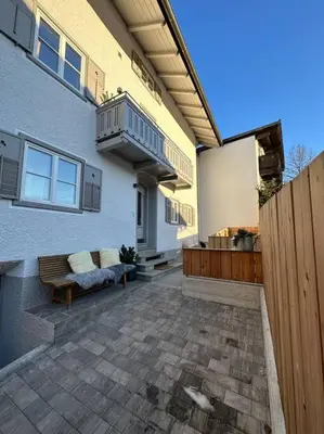 Ein Balkon oder eine Terrasse in der Unterkunft Appartement der Bürgerbote zur Hohen Salve