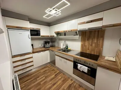 Küche/Küchenzeile in der Unterkunft Appartement der Bürgerbote zur Hohen Salve