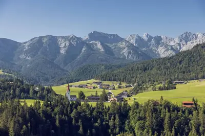 Naturlandschaft in der Nähe der Ferienwohnung