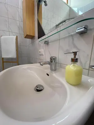 Ein Badezimmer in der Unterkunft Apartment Bergzauber
