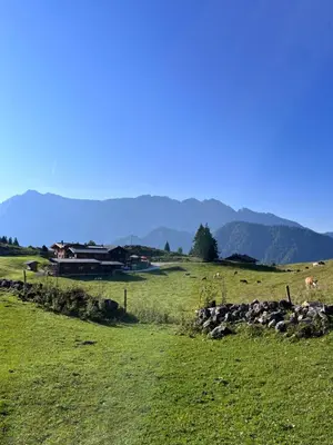 Naturlandschaft in der Nähe des Ferienhauses