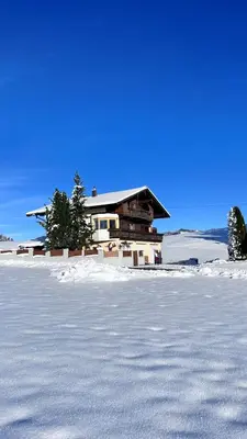 Ferienhaus Praschberg im Winter