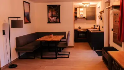 Küche/Küchenzeile in der Unterkunft Apartment Dicka