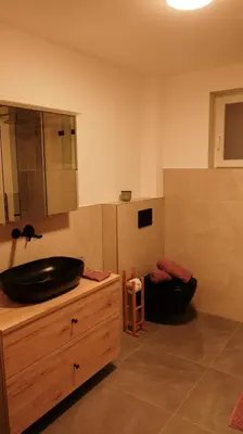 Ein Badezimmer in der Unterkunft Apartment Dicka