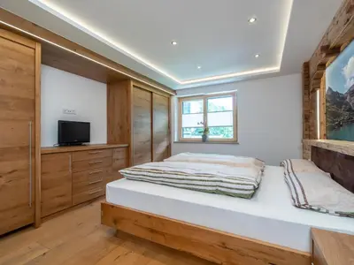 Ein Bett oder Betten in einem Zimmer der Unterkunft Mamalisl