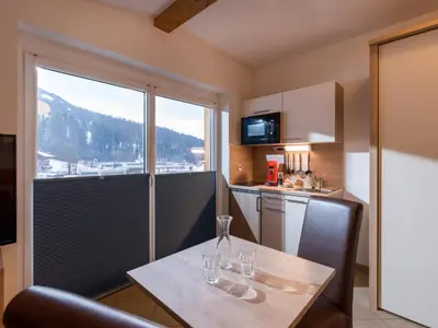 Küche/Küchenzeile in der Unterkunft Blaiken Appartements in Scheffau am Wilden Kaiser