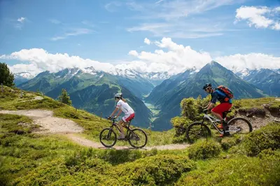 Naturlandschaft in der Nähe des Ferienhauses