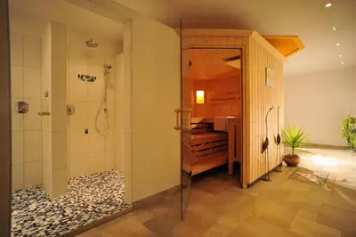 Ein Badezimmer in der Unterkunft Appartement Erika